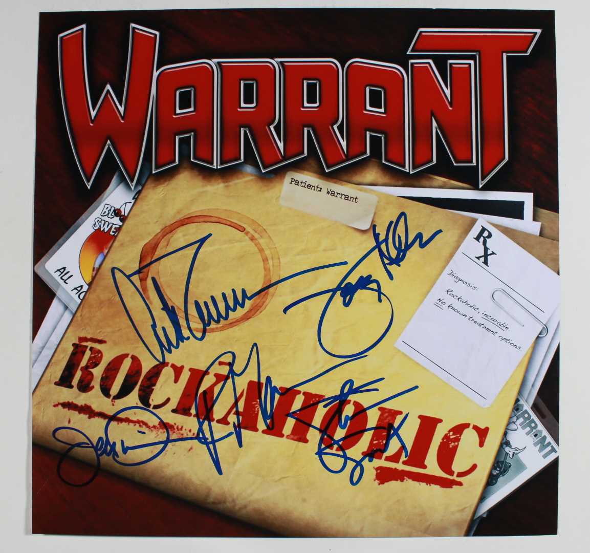 warrant band merchandise