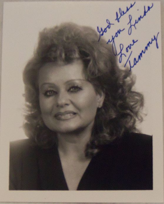 Aacs Autographs Tammy Faye Baker Autographed X Photo