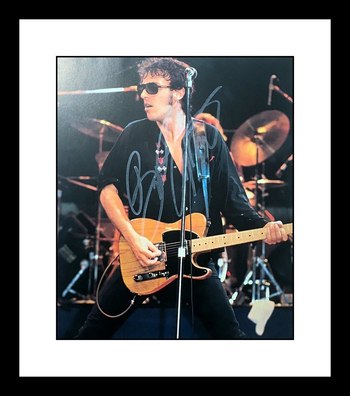 AACS Autographs Bruce Springsteen Autographed Glossy 8x10 Photo