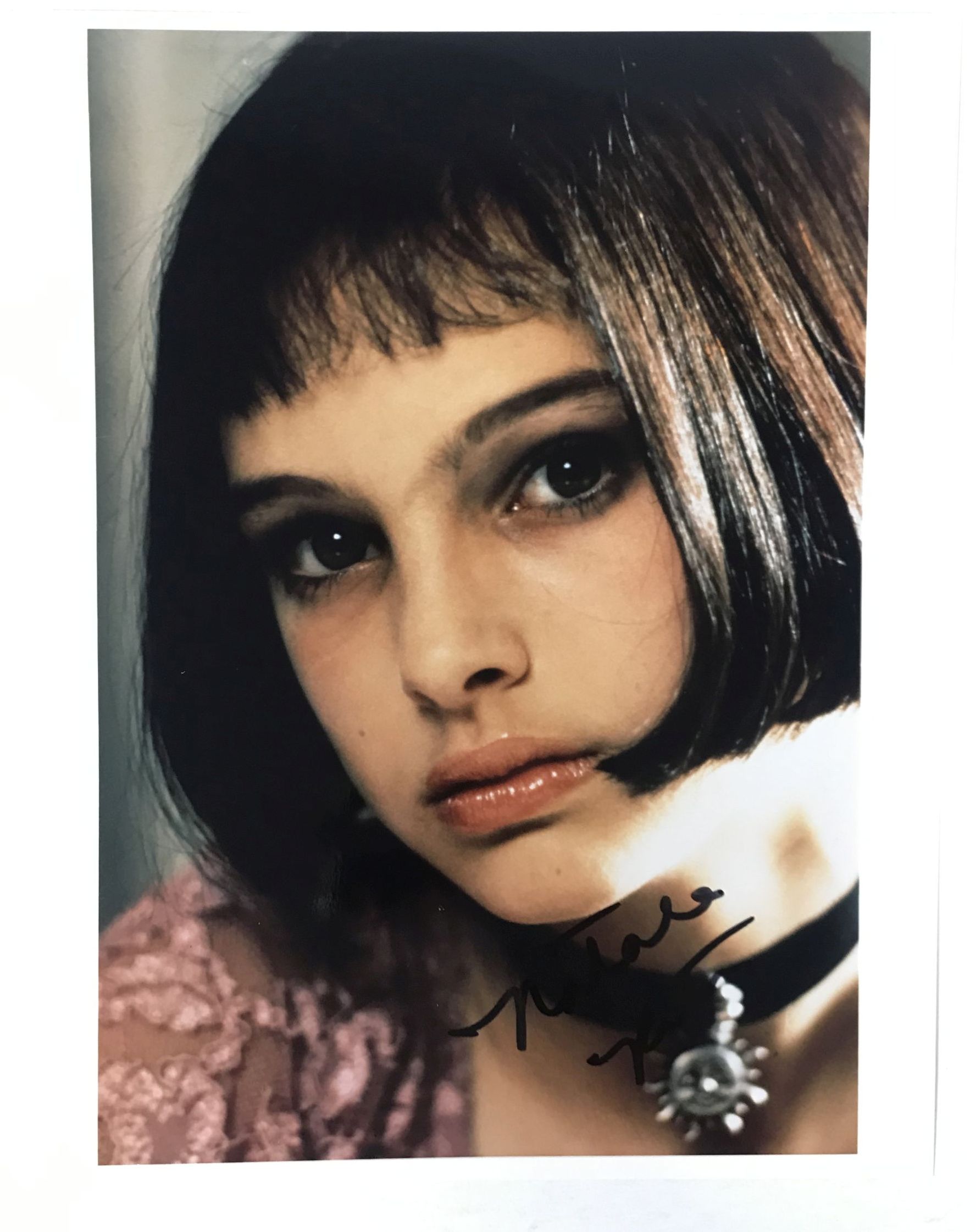 Natalie Portman Autographed The Professional Glossy 8x10 Photo AACS